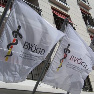 BVÖGD Fahnen Foto: Klaus Walter