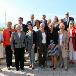 Gesundheitsminister/innen bei der GMK Rostock - zur Veröffentlichung freigegeben