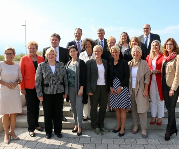 Gesundheitsminister/innen bei der GMK Rostock - zur Veröffentlichung freigegeben