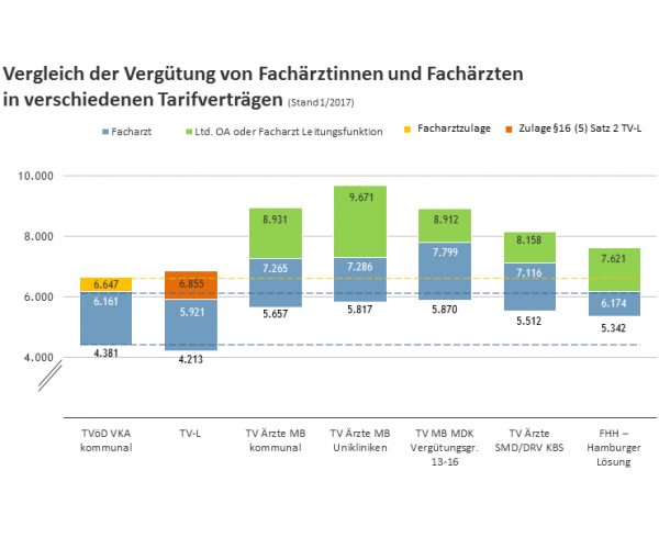 Tarifsituation der Ärzte im ÖGD