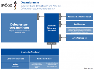 Organigramm des BVÖGD